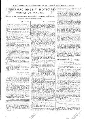 ABC MADRID 01-11-1930 página 25