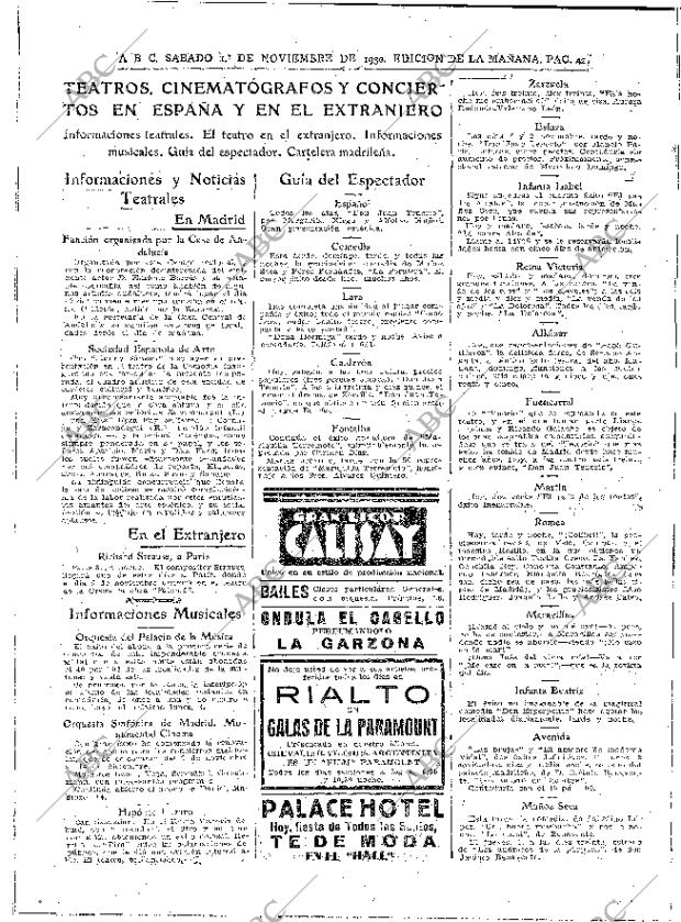 ABC MADRID 01-11-1930 página 42