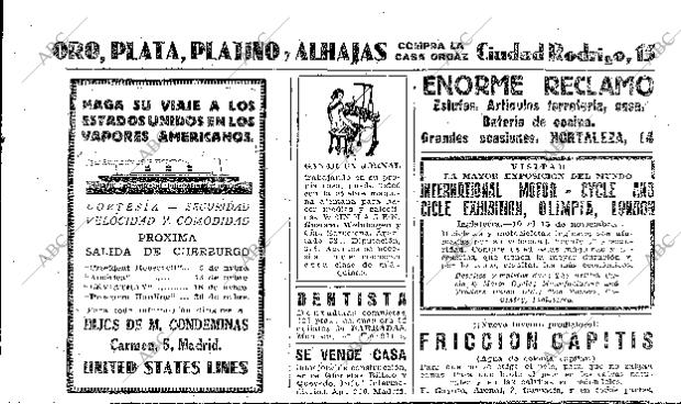 ABC MADRID 01-11-1930 página 45