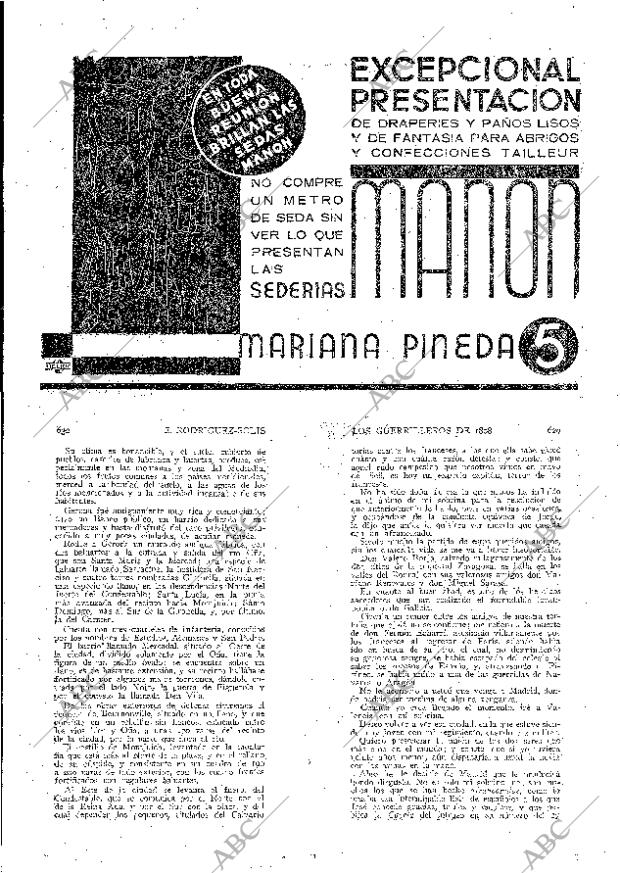 Periodico Abc Madrid 02 11 1930 Portada Archivo Abc