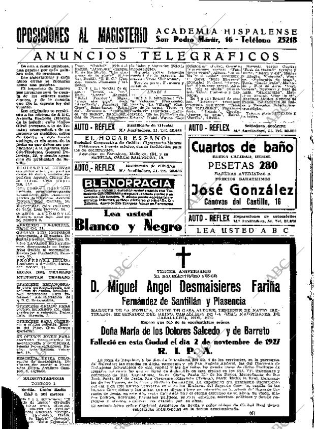 ABC SEVILLA 02-11-1930 página 40