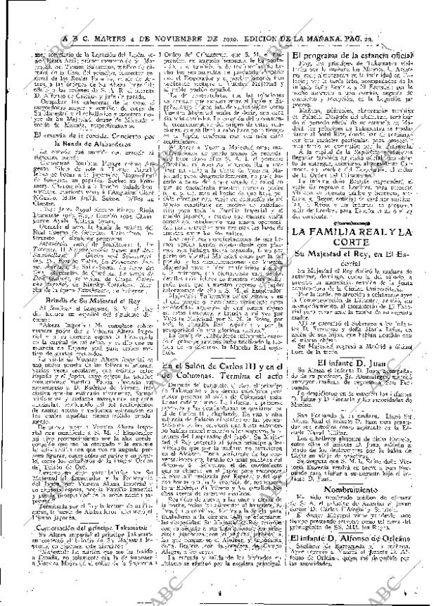 ABC MADRID 04-11-1930 página 23