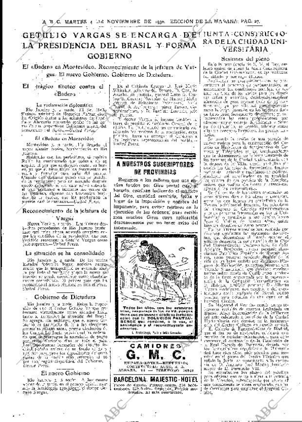 ABC MADRID 04-11-1930 página 27