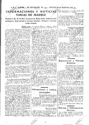 ABC MADRID 04-11-1930 página 29