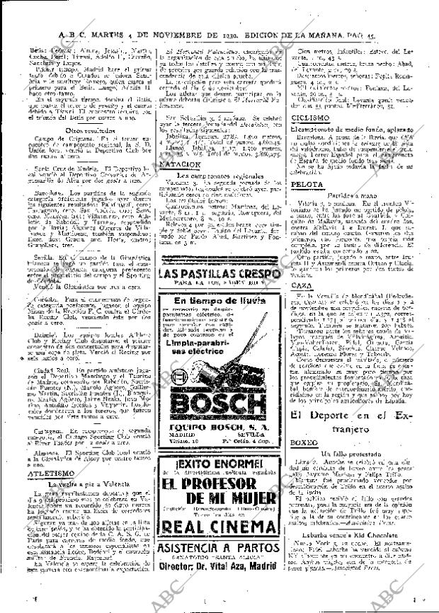 ABC MADRID 04-11-1930 página 45