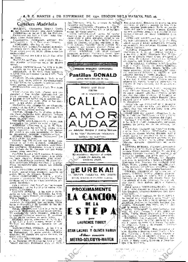 ABC MADRID 04-11-1930 página 49