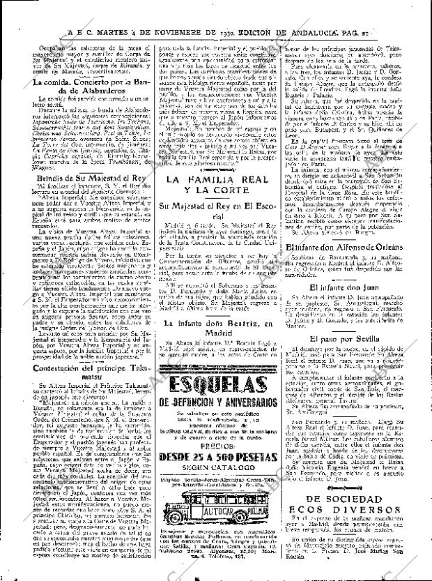 ABC SEVILLA 04-11-1930 página 21