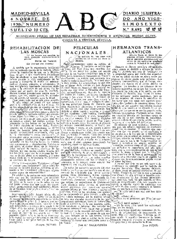 ABC SEVILLA 04-11-1930 página 3