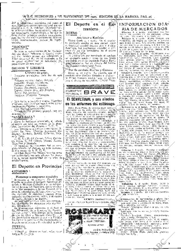 ABC MADRID 05-11-1930 página 41