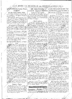 ABC MADRID 06-11-1930 página 20