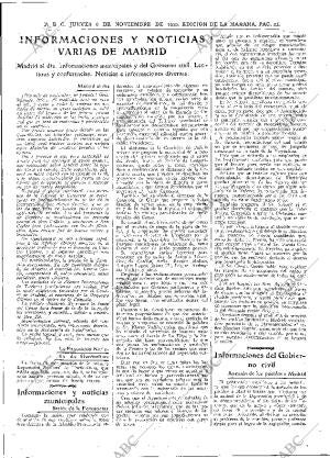 ABC MADRID 06-11-1930 página 21