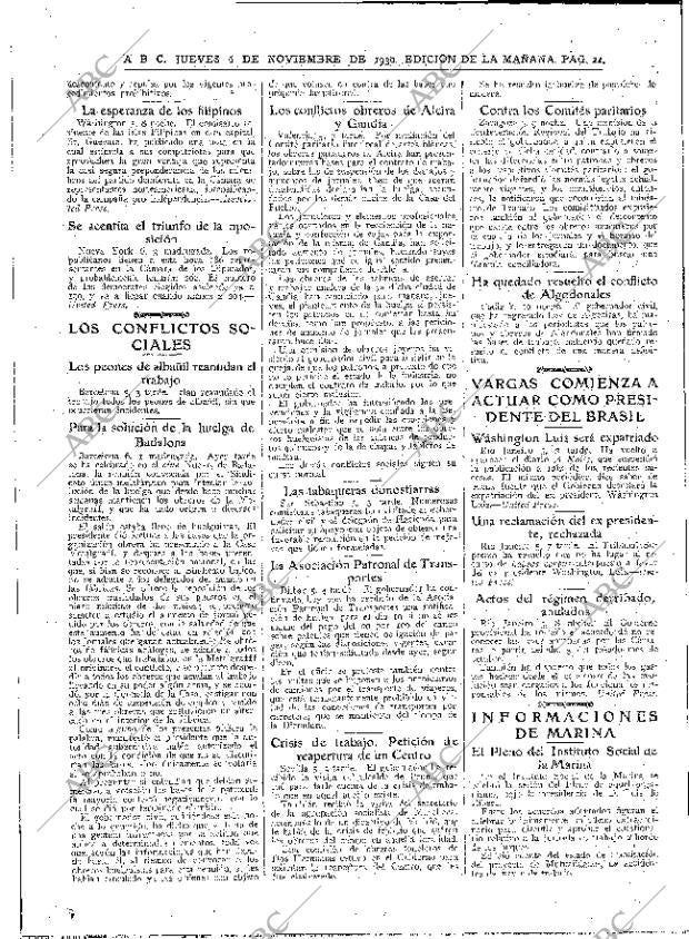 ABC MADRID 06-11-1930 página 24