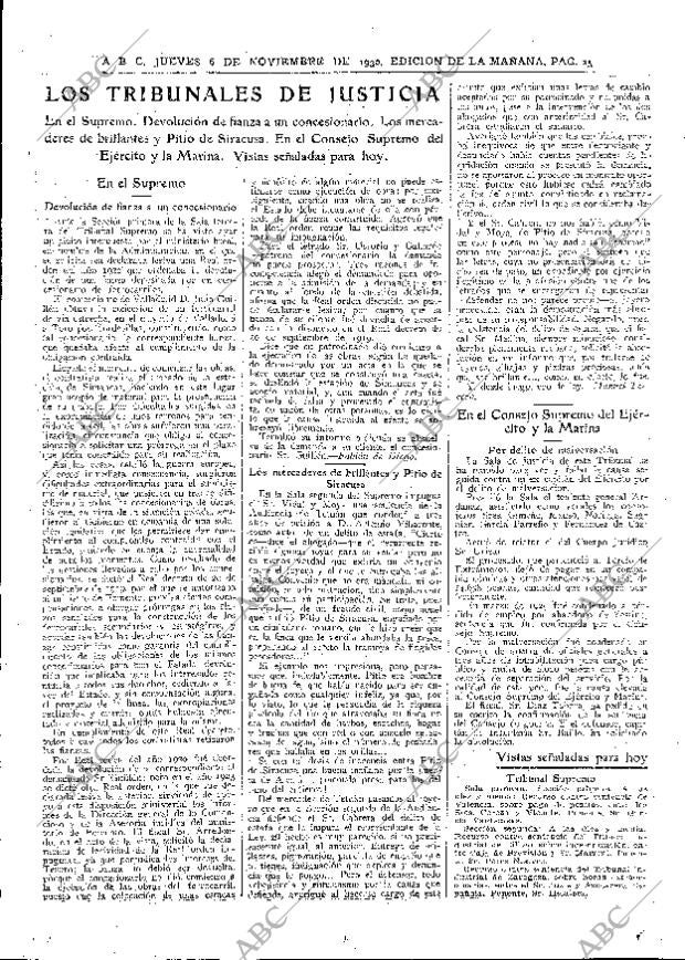 ABC MADRID 06-11-1930 página 25