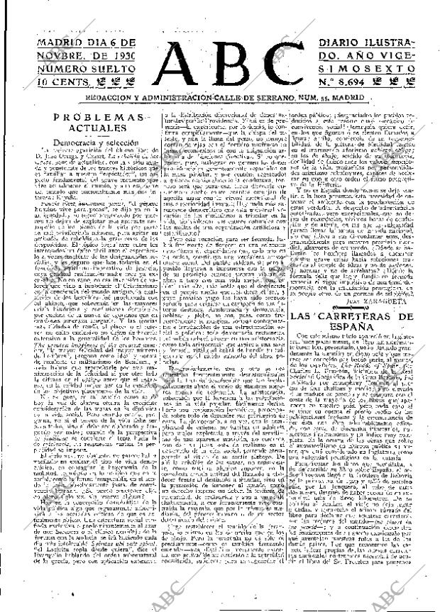 ABC MADRID 06-11-1930 página 3