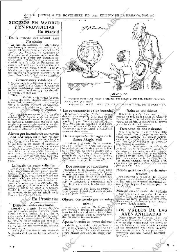 ABC MADRID 06-11-1930 página 31