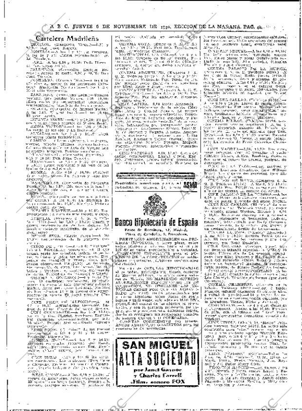 ABC MADRID 06-11-1930 página 40