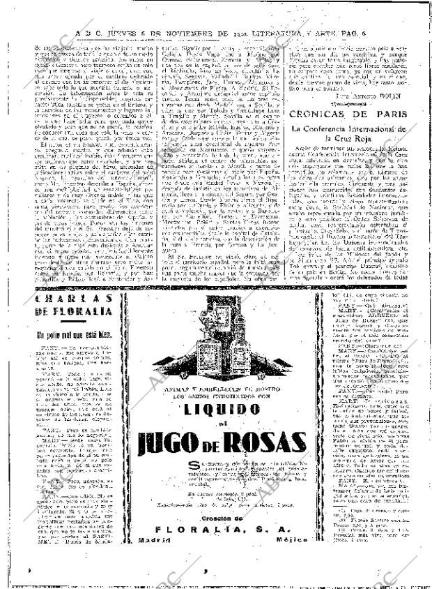 ABC MADRID 06-11-1930 página 6