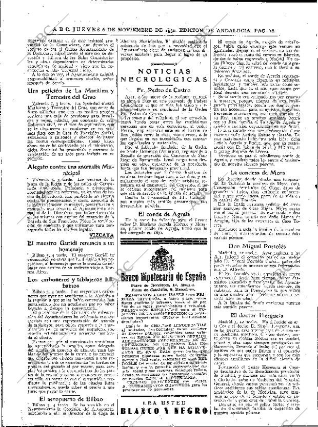 ABC SEVILLA 06-11-1930 página 28