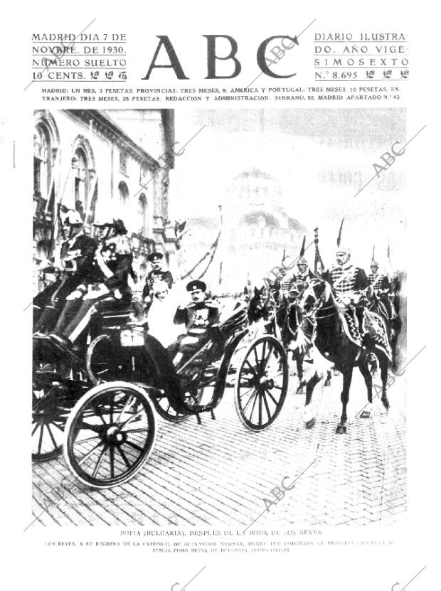 ABC MADRID 07-11-1930 página 1