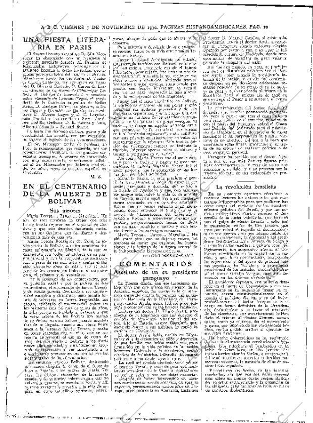 ABC MADRID 07-11-1930 página 10