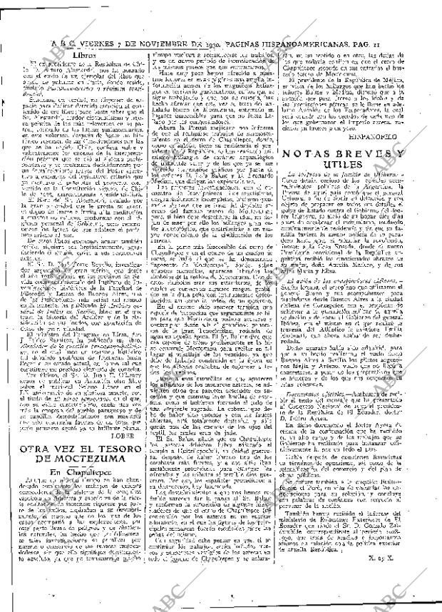 ABC MADRID 07-11-1930 página 11