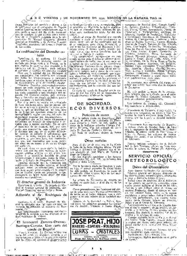 ABC MADRID 07-11-1930 página 16