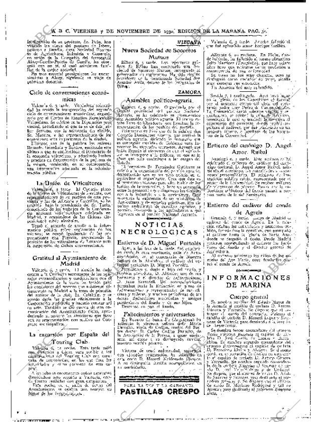 ABC MADRID 07-11-1930 página 34