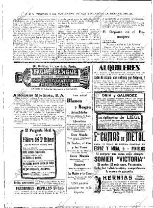 ABC MADRID 07-11-1930 página 38