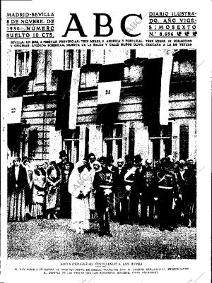ABC SEVILLA 08-11-1930 página 1