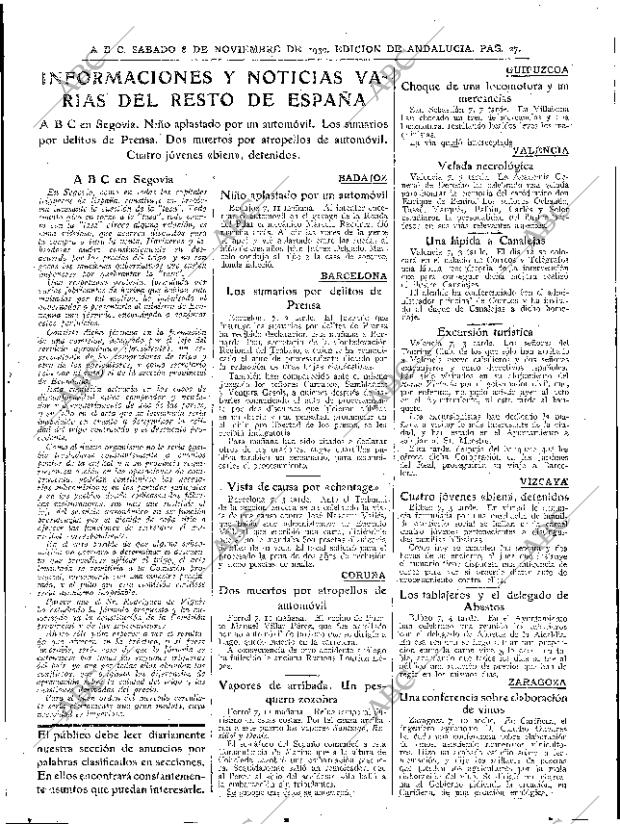 ABC SEVILLA 08-11-1930 página 19