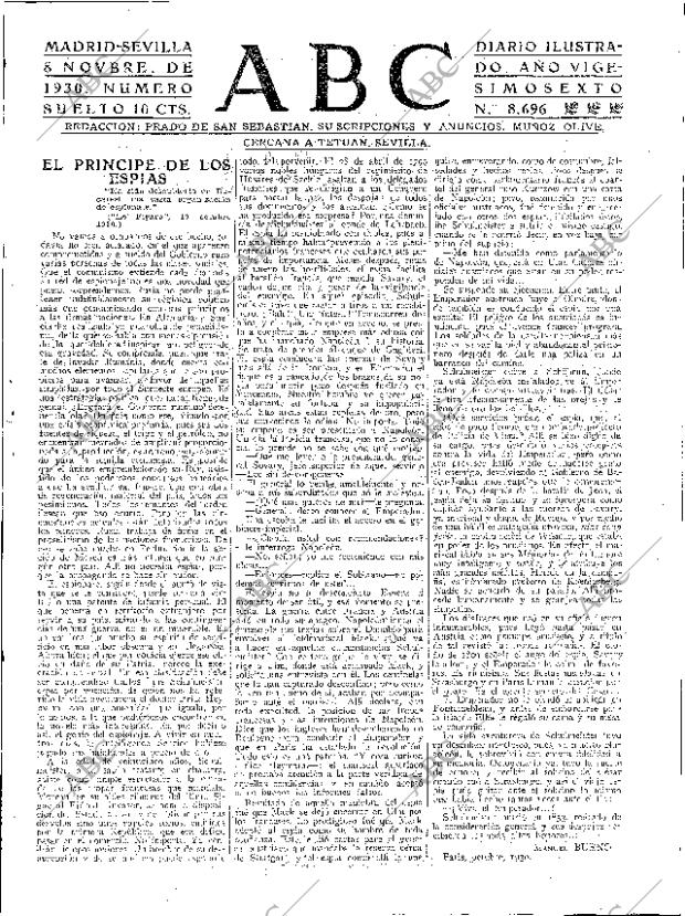 ABC SEVILLA 08-11-1930 página 3
