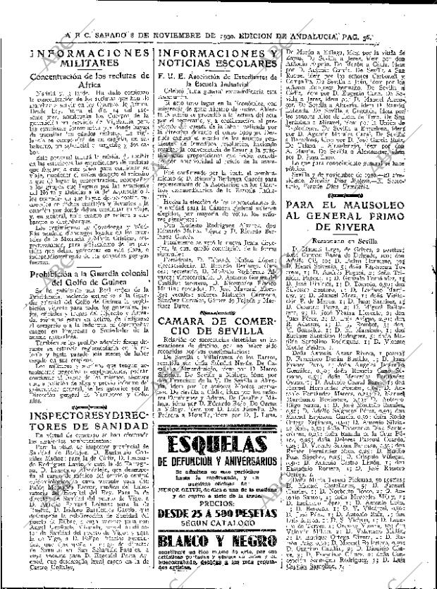 ABC SEVILLA 08-11-1930 página 34