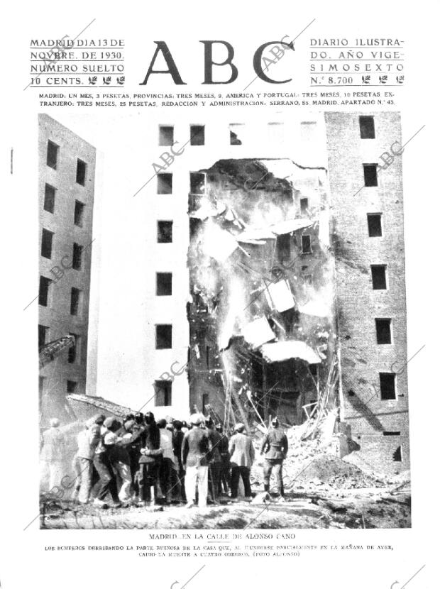 ABC MADRID 13-11-1930 página 1