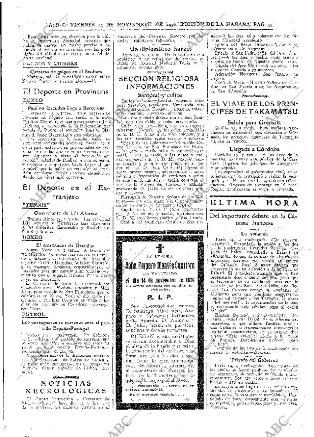 ABC MADRID 14-11-1930 página 37