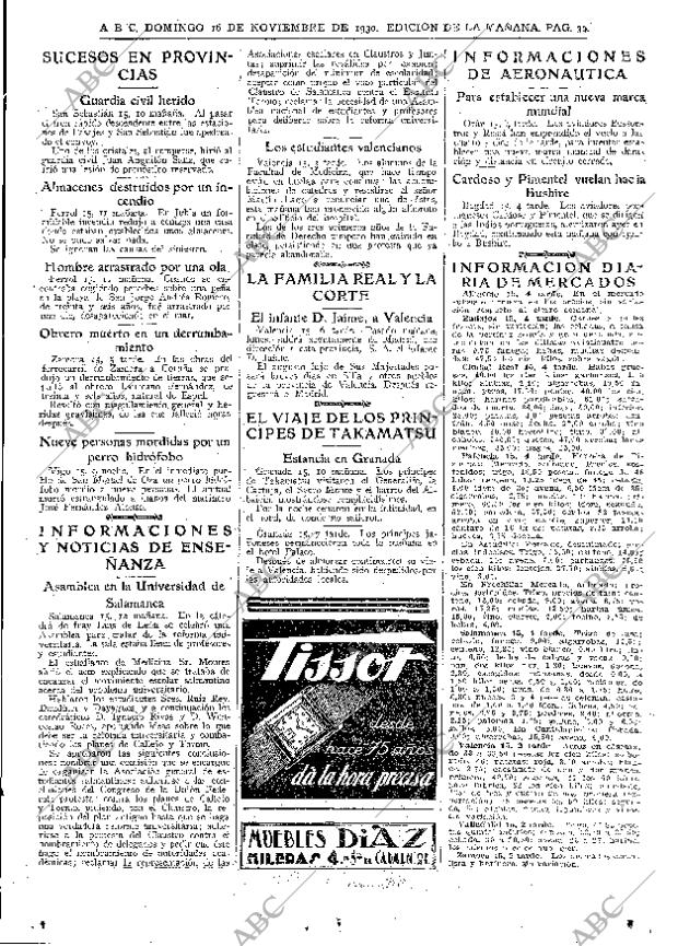 ABC MADRID 16-11-1930 página 17