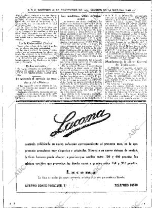 ABC MADRID 16-11-1930 página 2