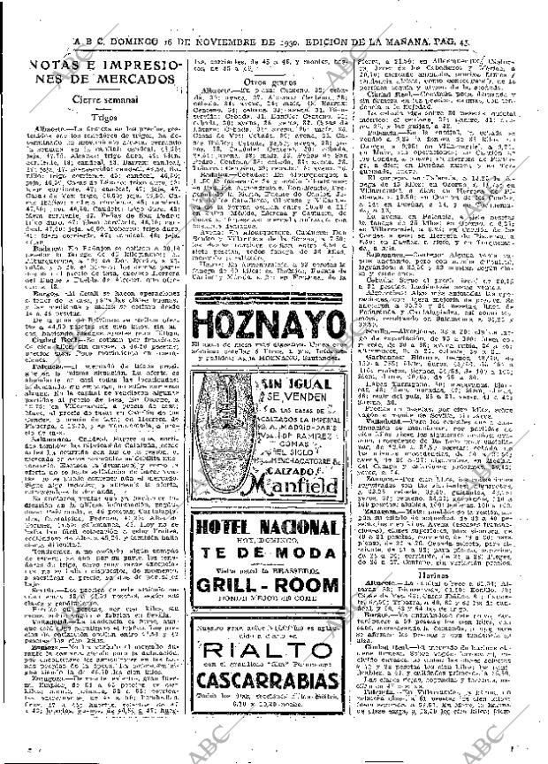 ABC MADRID 16-11-1930 página 23