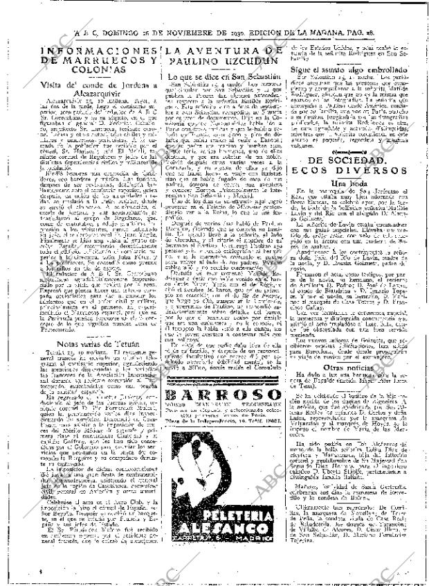 ABC MADRID 16-11-1930 página 6