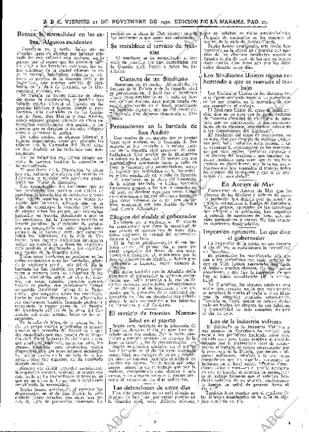 ABC MADRID 21-11-1930 página 17