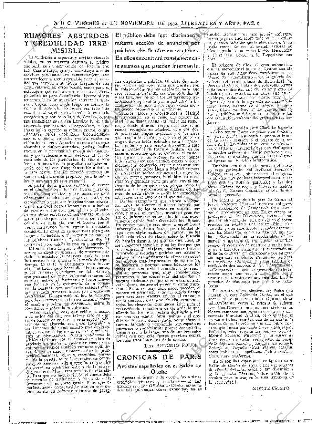 ABC MADRID 21-11-1930 página 6
