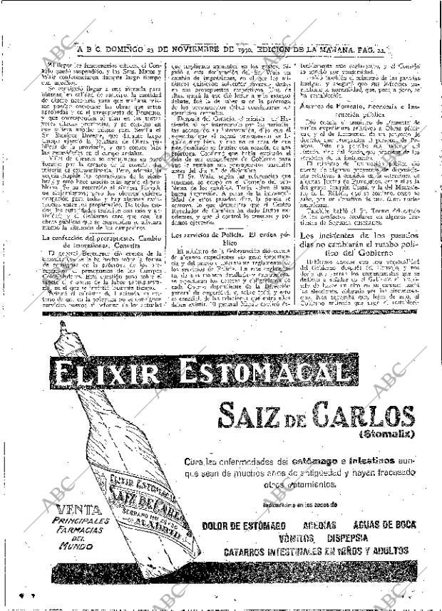 ABC MADRID 23-11-1930 página 24