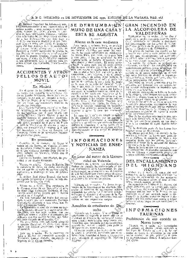 ABC MADRID 23-11-1930 página 26
