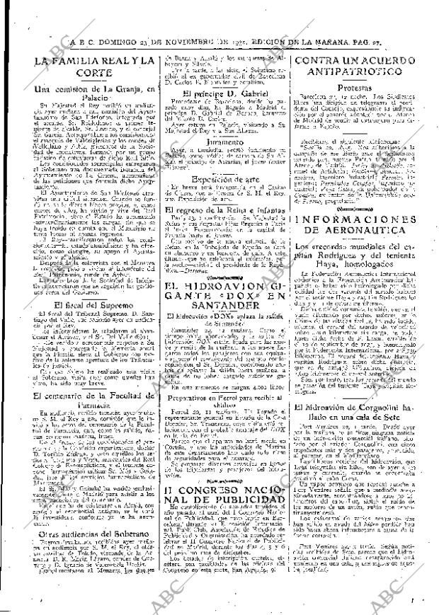 ABC MADRID 23-11-1930 página 27