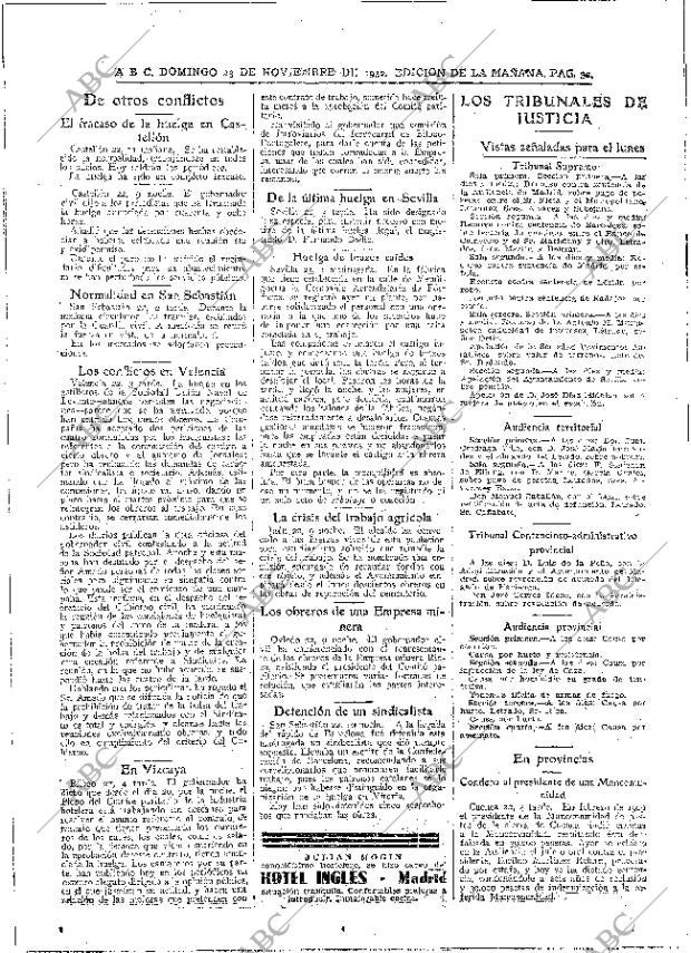 ABC MADRID 23-11-1930 página 32