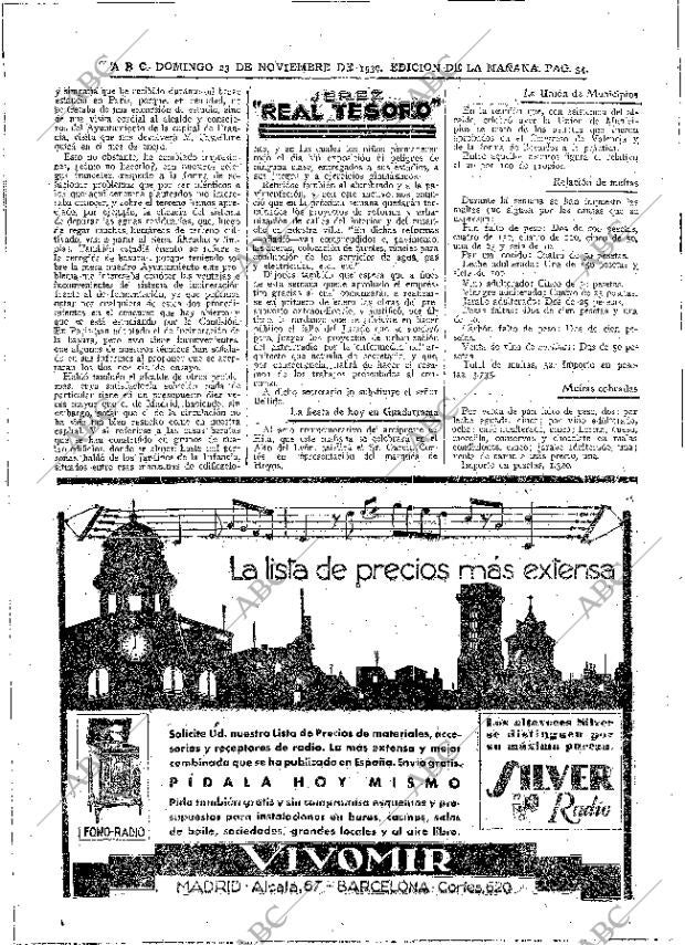 ABC MADRID 23-11-1930 página 34