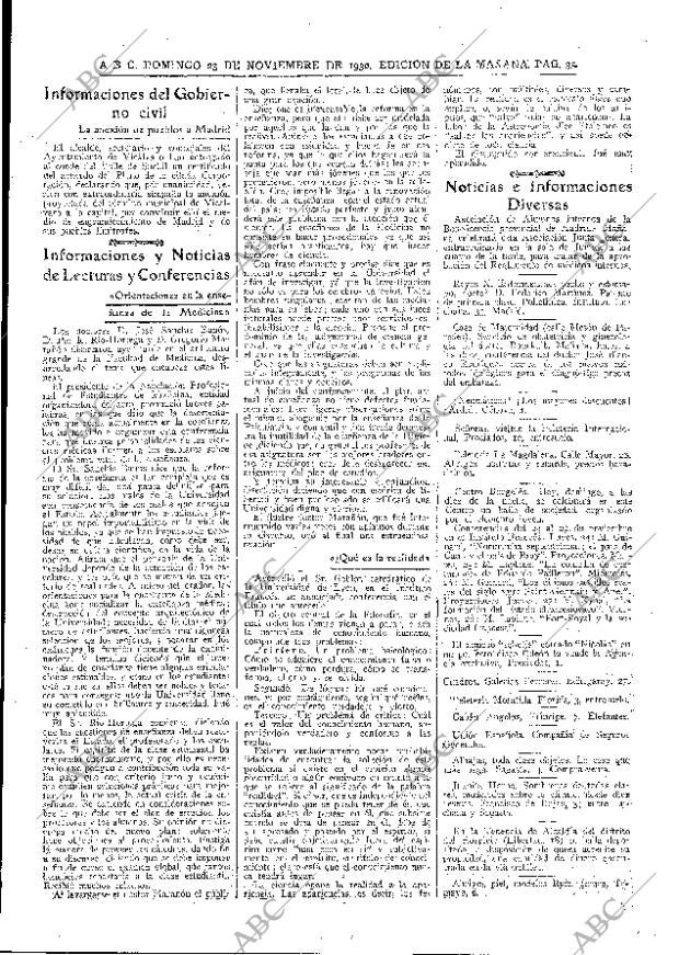 ABC MADRID 23-11-1930 página 35
