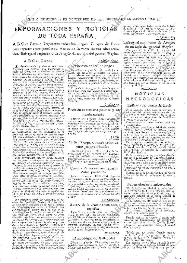 ABC MADRID 23-11-1930 página 43