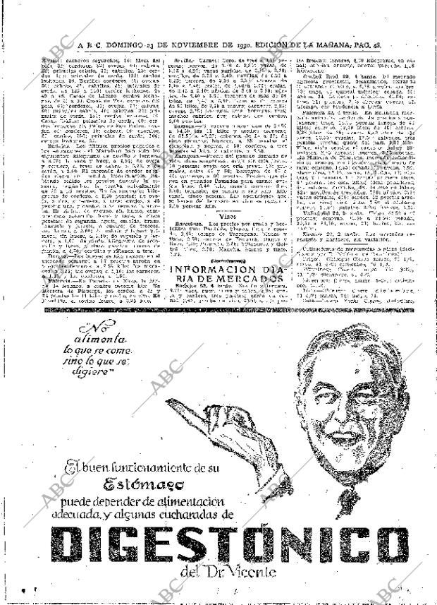 ABC MADRID 23-11-1930 página 48