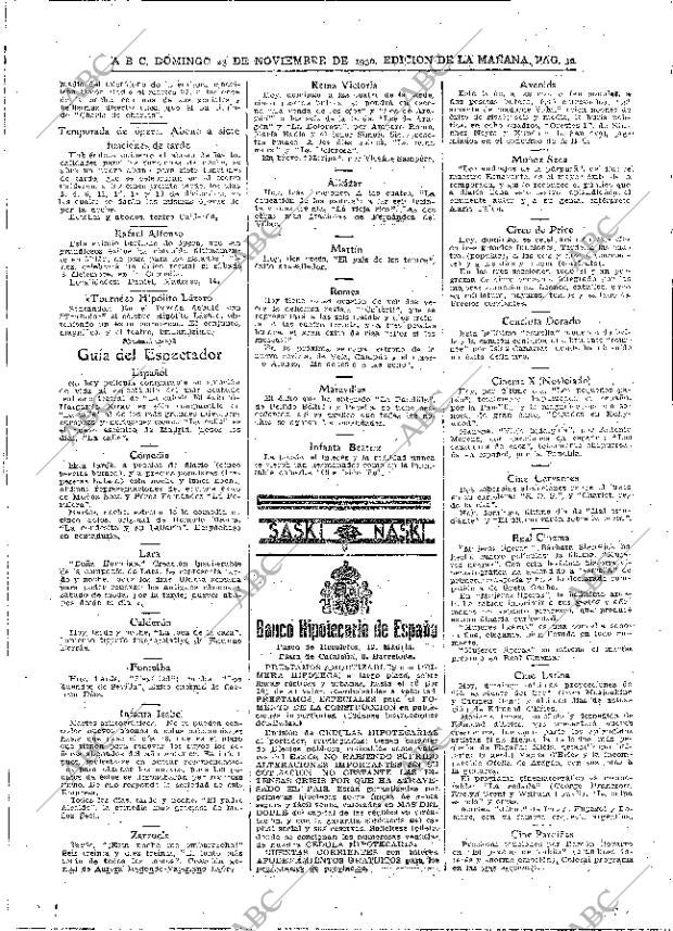 ABC MADRID 23-11-1930 página 52