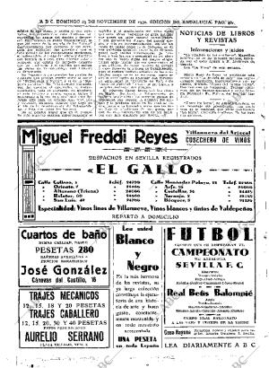 ABC SEVILLA 23-11-1930 página 40